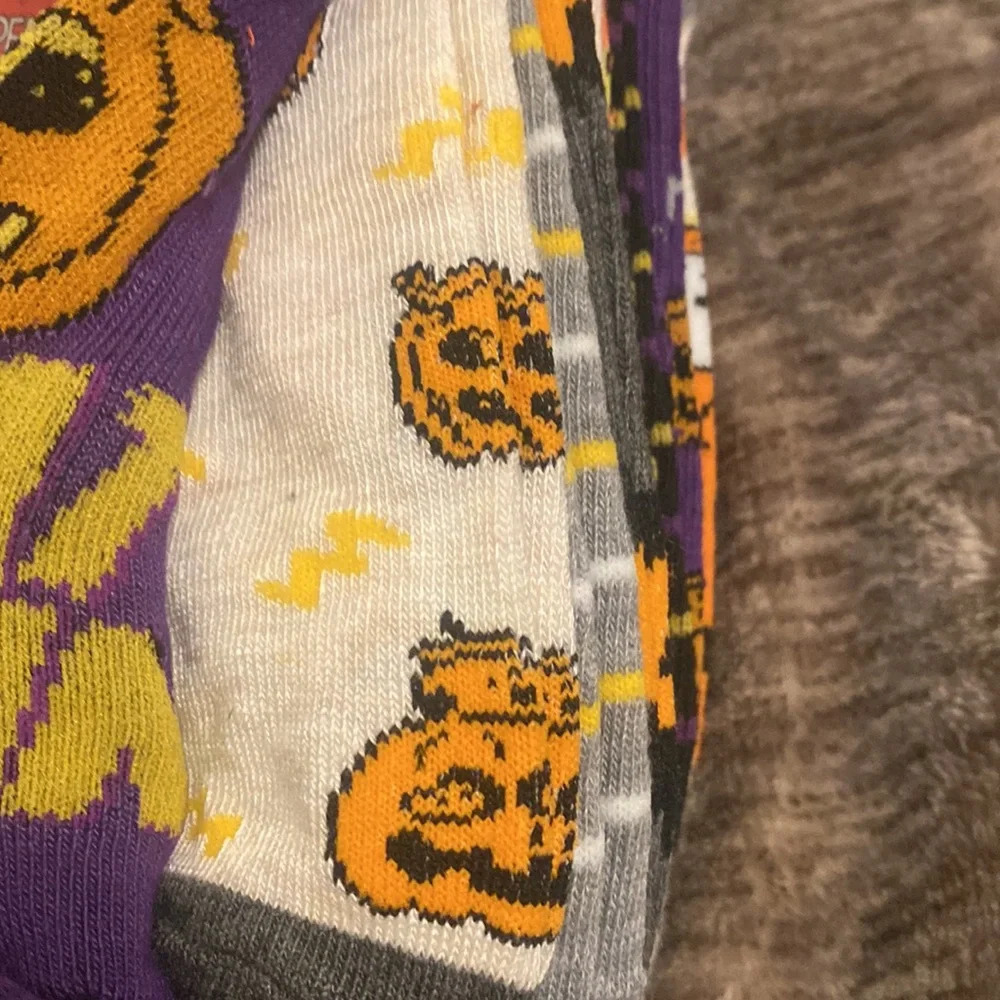 Peanuts‎ Snoopy Great Pumpkin Halloween Fall Spooky 10 Pack Socks